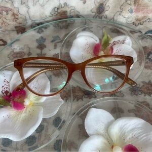 Bottega Veneta Brown Frame Glasses